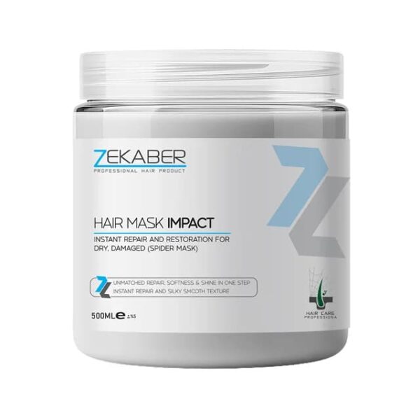 ماسک مو ایمپکت ( عنکبوتی ) زکابر 500 میلی لیتر