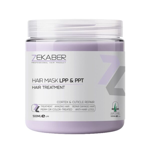 ماسک ترمیم‌ کننده مو LPP & PPT زکابر 500 میل
